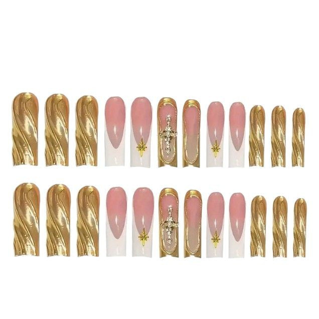 Extravagant Decorative Acrylic Nail Art Enhancements Kalsten