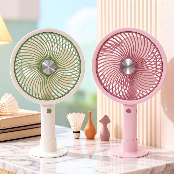 Ladies Portable Table Fan with Flexible Tilt Kalsten