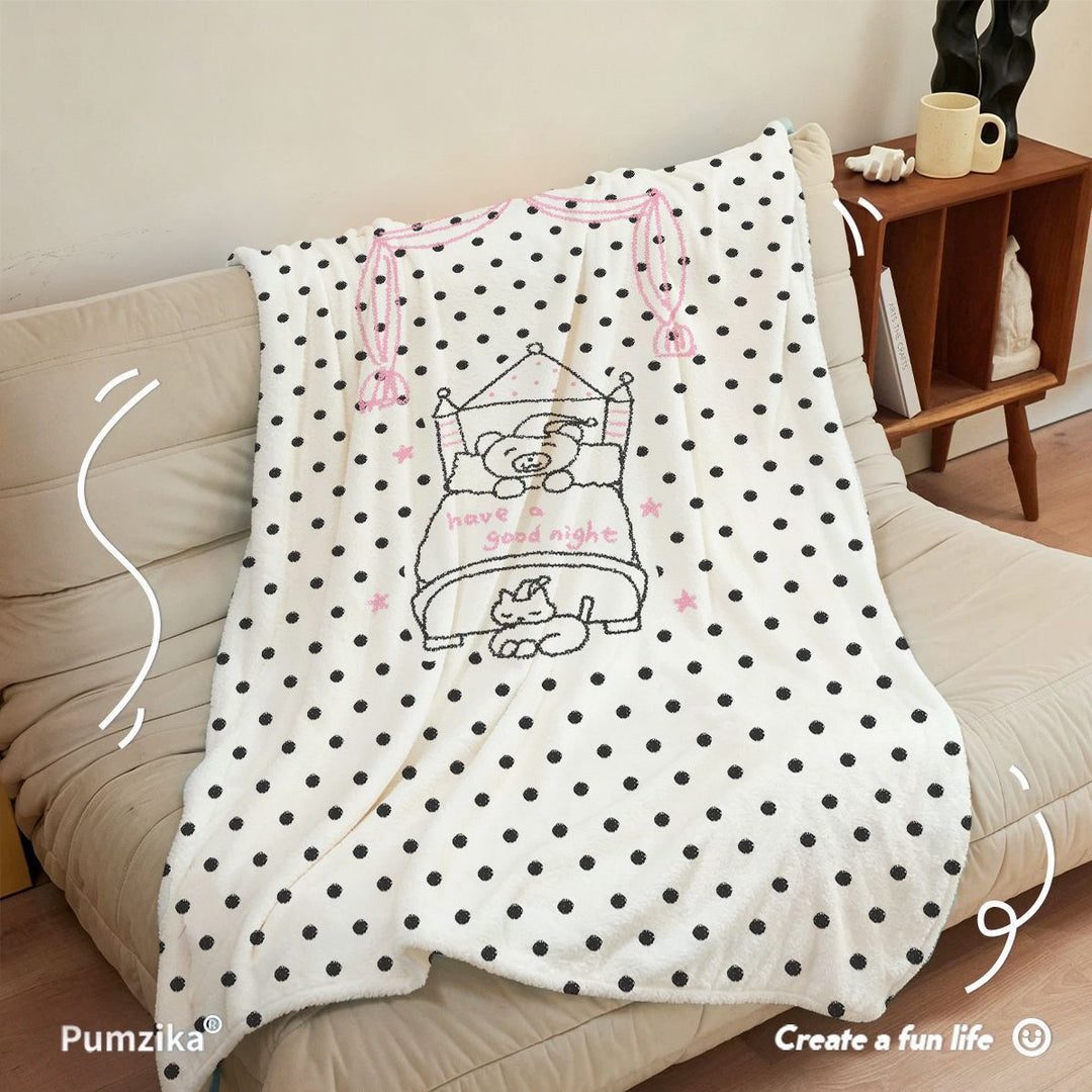 Cozy Inspirational Plush Throw Blanket