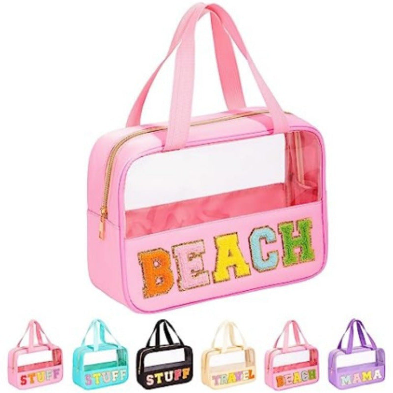 Cosmetic Organizer Bag with Clear Viewing Window Kalsten