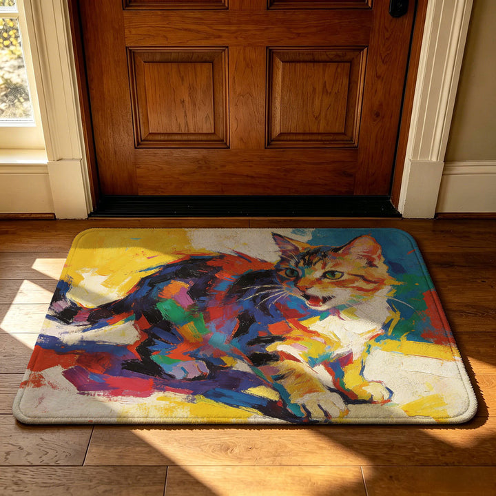 Cartoon-Themed Area Mat