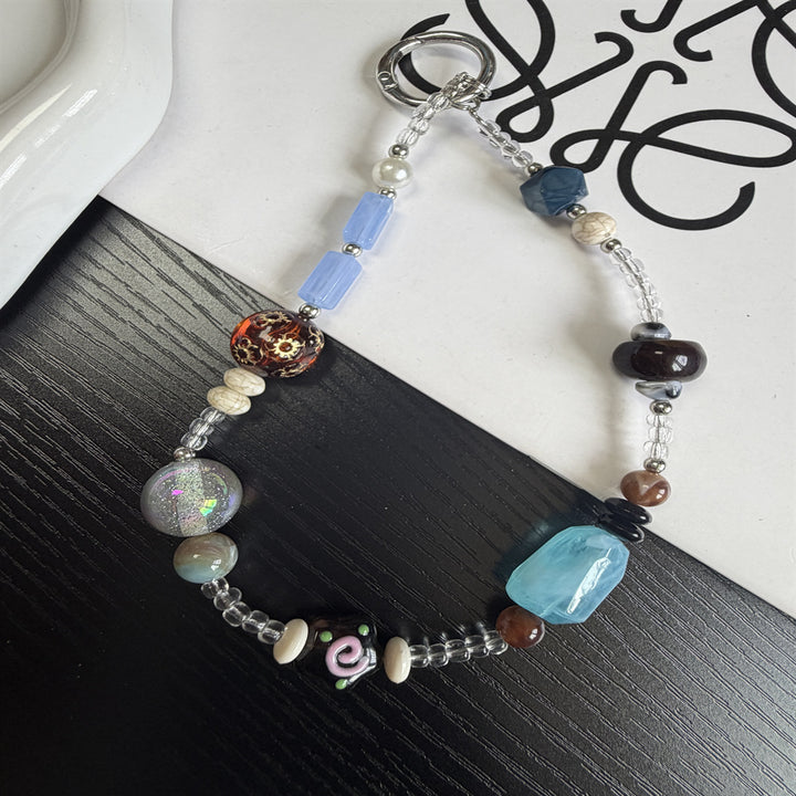 Handcrafted Beaded Keychain Kalsten