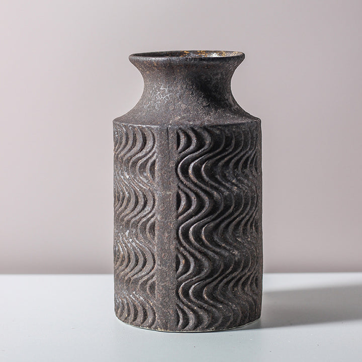 Textured Ceramic Vase