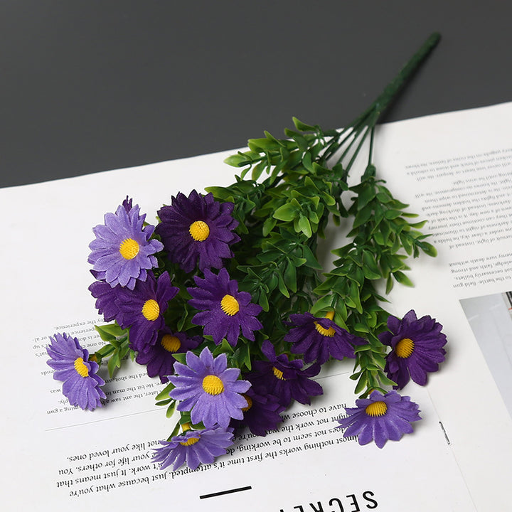 Vibrant Faux Floral Stem Arrangement