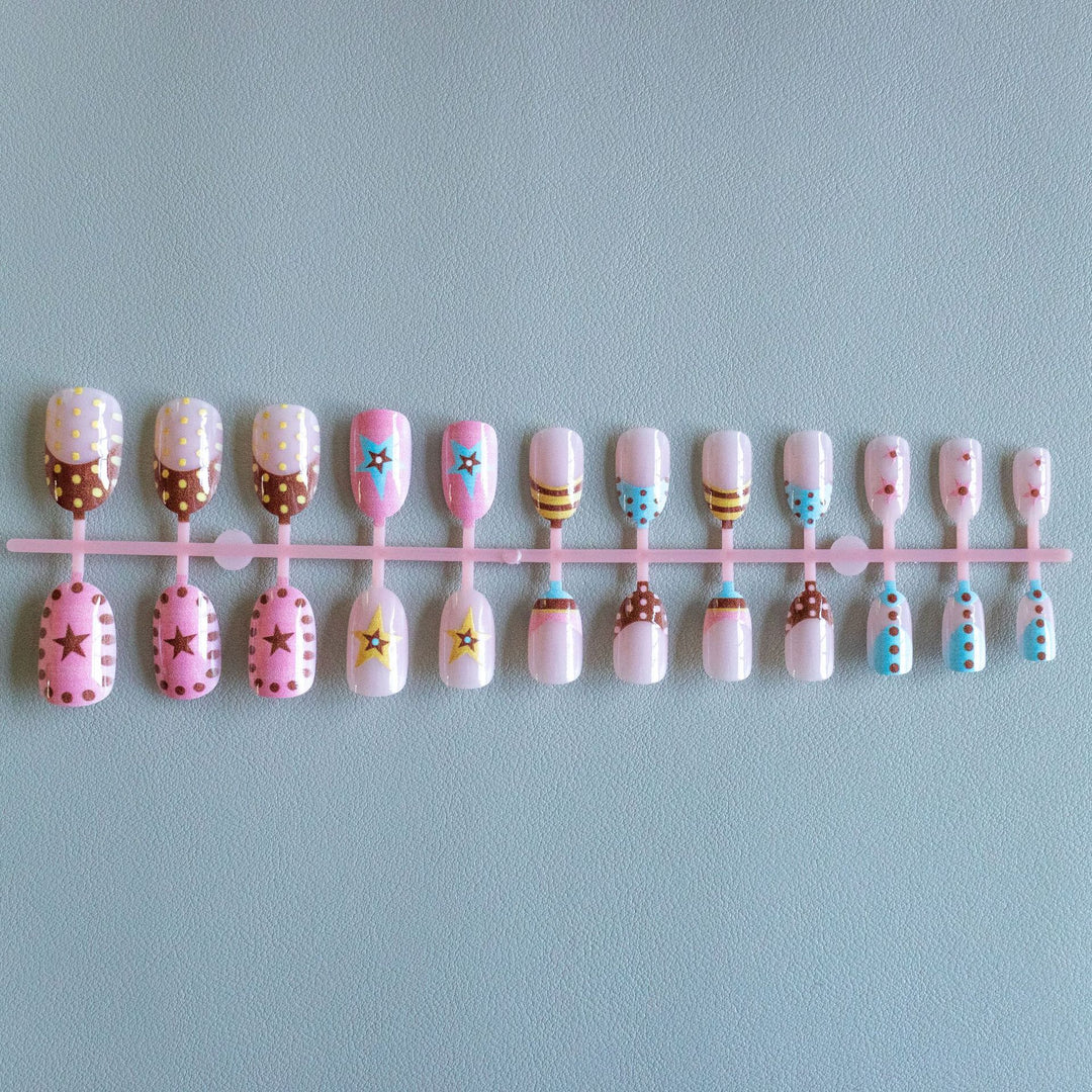 Creative Star-Design Nail Art Kit