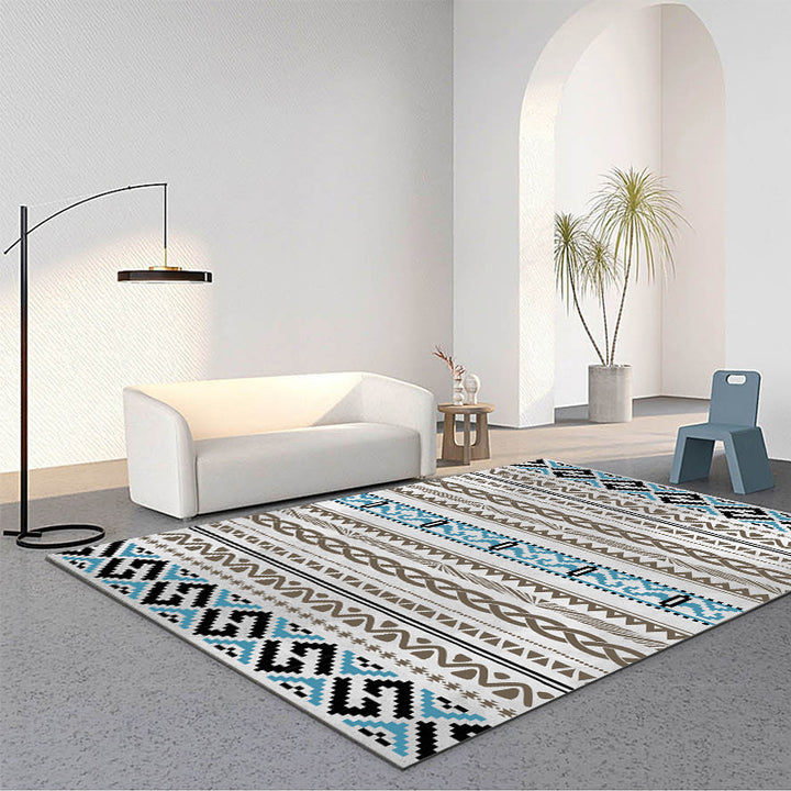 Geometric Patterned Area Rug