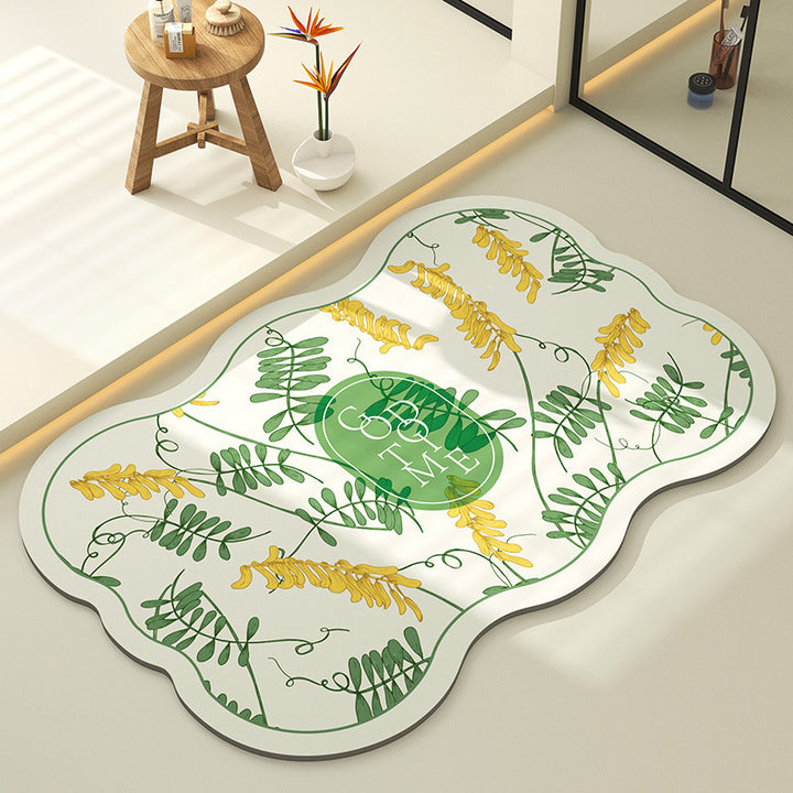 Decorative Flowers Rug