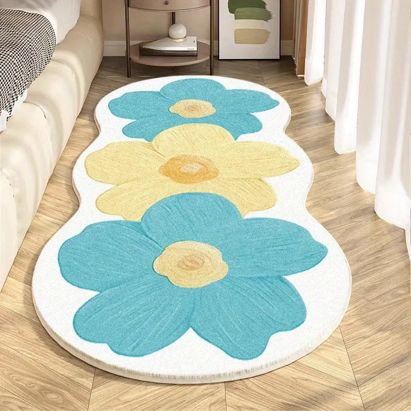 Floral Patterned Area Rug