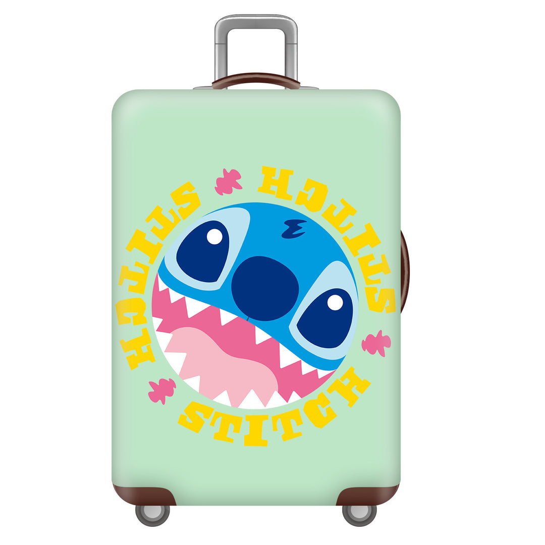 Unisex children's suitcase with reinforced hard shell, telescopic handle and Kuromi motif Kalsten