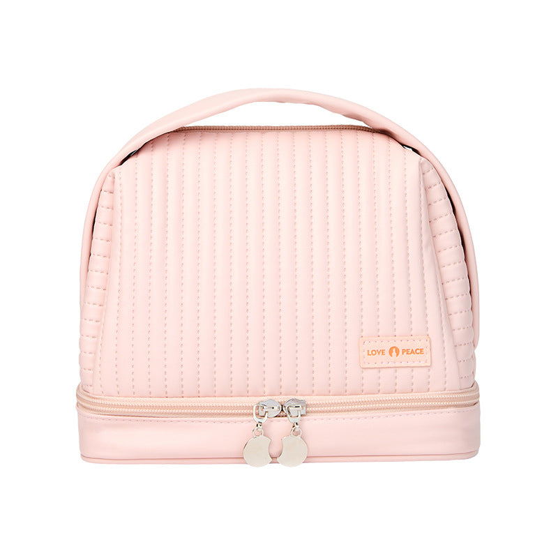 Elegant Quilted Makeup Case Kalsten