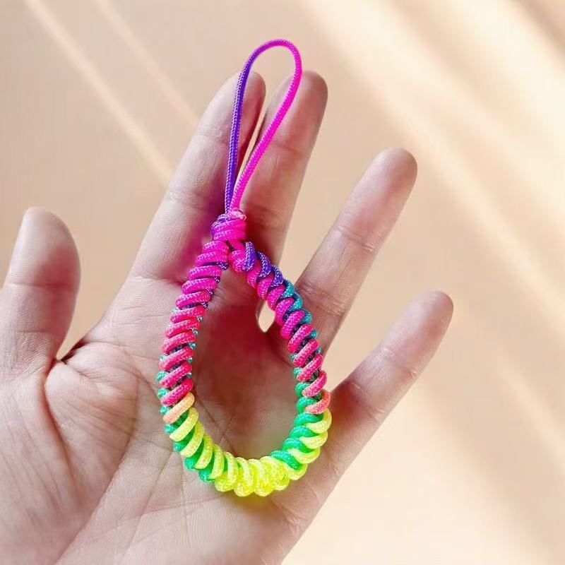 Colorful Spiral Keychain Kalsten