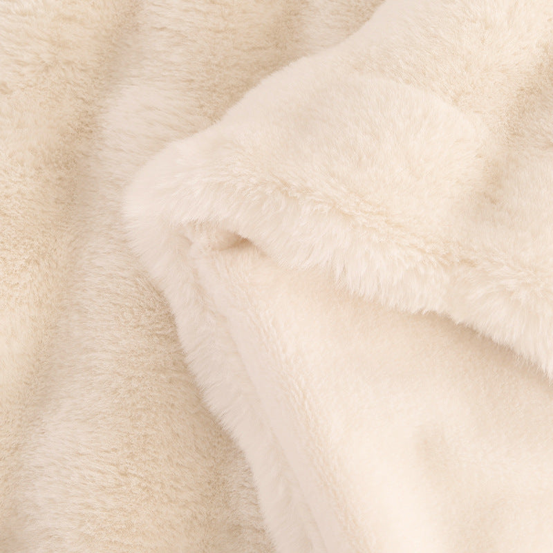 Luxury Fuzzy Faux Fur Blanket