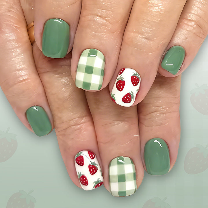 Farmhouse-Inspired Nail Art Set Kalsten