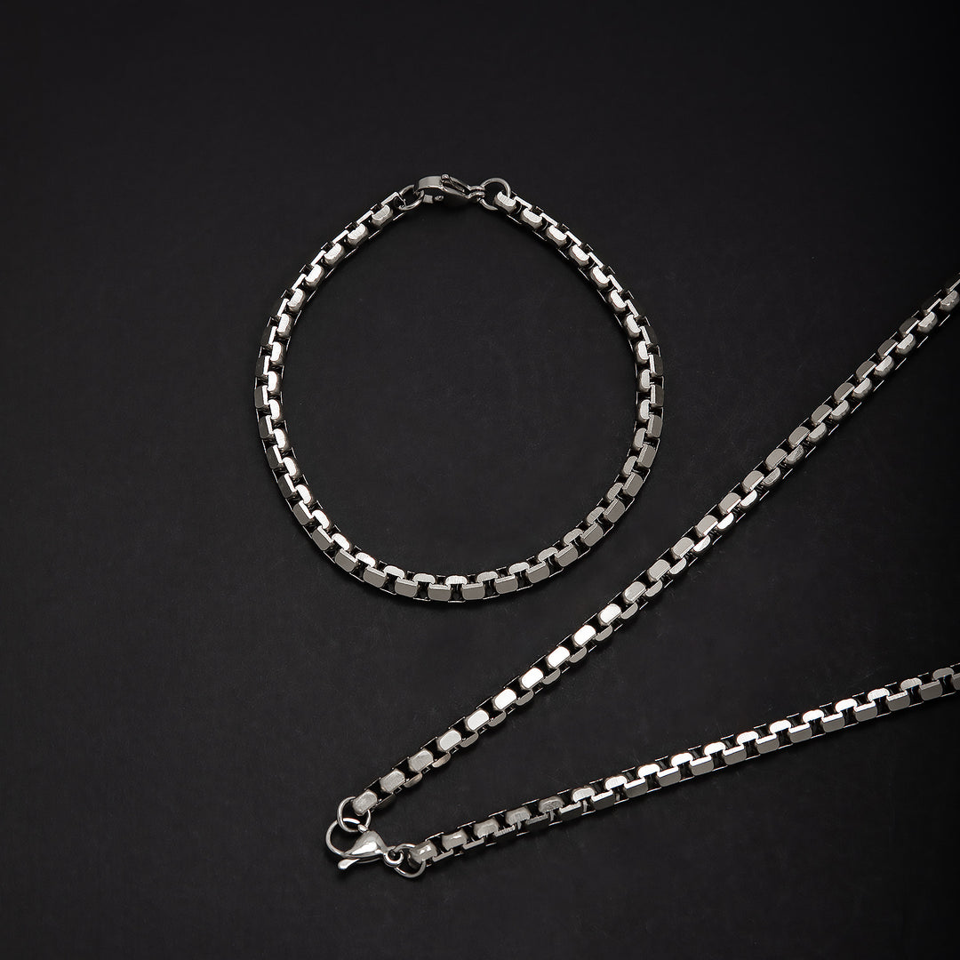 Modern Interlocking Link Chain Set Kalsten