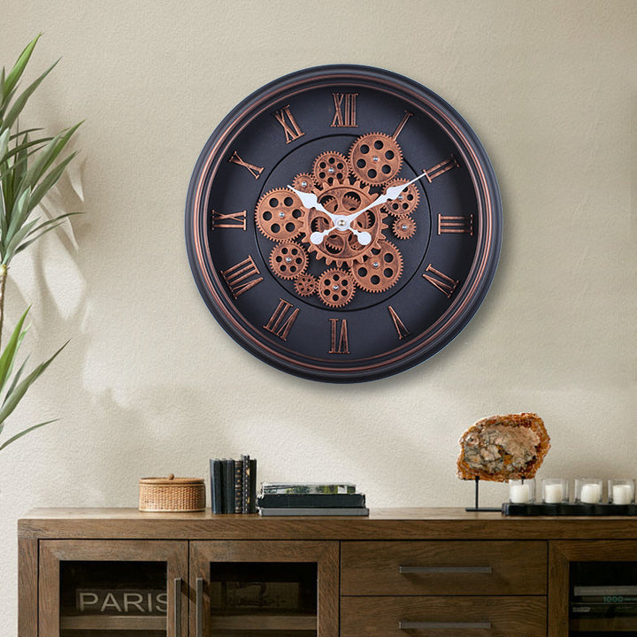 Wall clock with modern mechanical design Kalsten