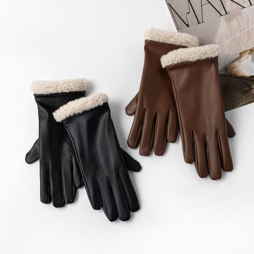 Premium Insulated Leather Touchscreen Gloves Kalsten