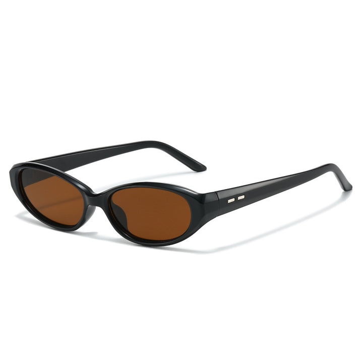 Sleek Retro-Inspired Oval Sunglasses Kalsten