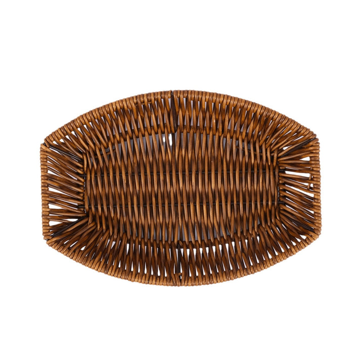 Handcrafted Oval Woven Basket Kalsten
