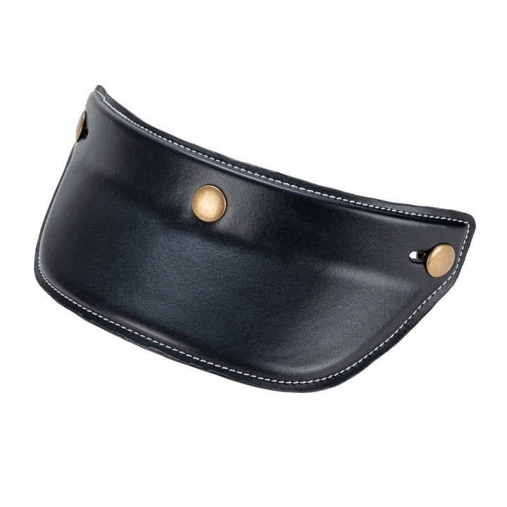 Classic Leather Helmet Visor Kalsten
