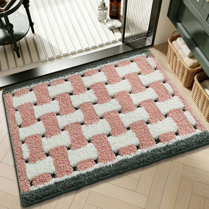 Artistic Abstract Bath Mat Kalsten
