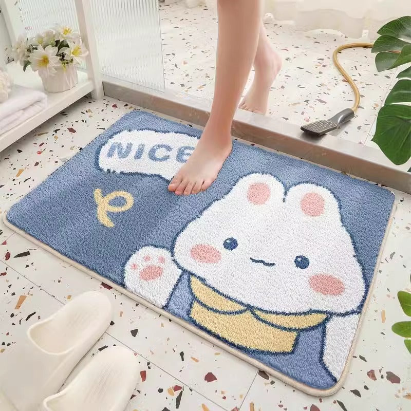 Cute Duck-Themed Bathroom Mat