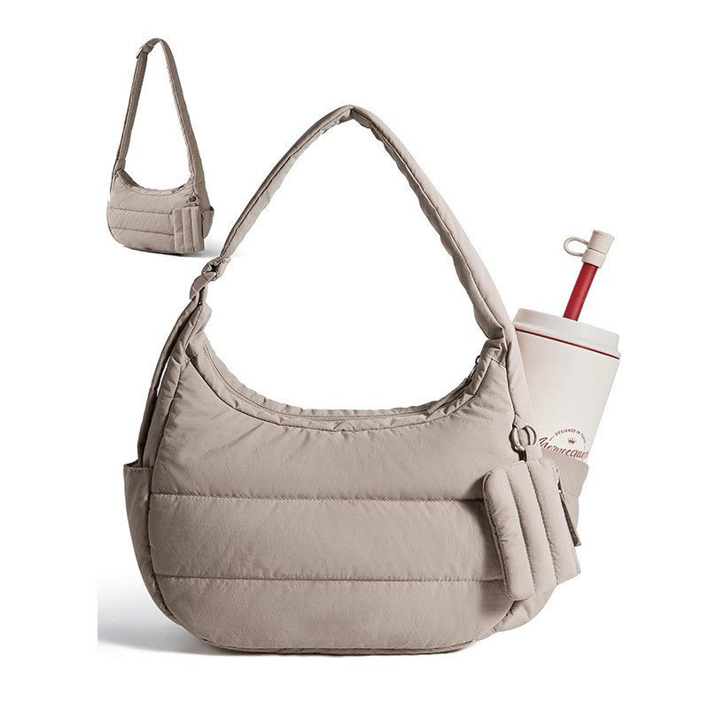 Fashionable shoulder bag with insulated interior compartment Kalsten