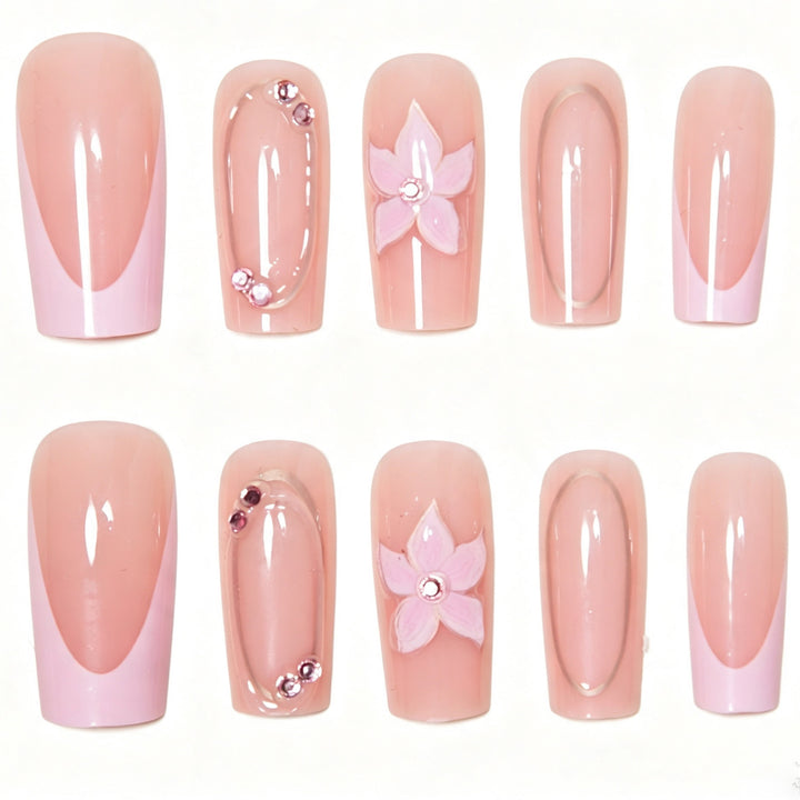 Elegant Floral Nail Art Set Kalsten
