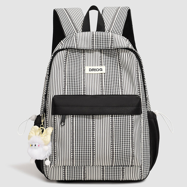 Playful Striped Backpack Kalsten