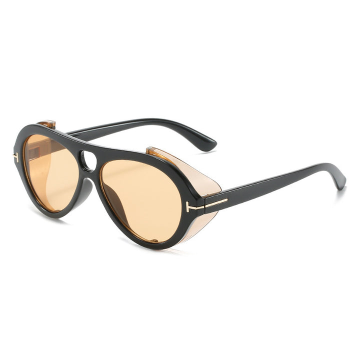 Retro-Inspired Shield Sunglasses Kalsten