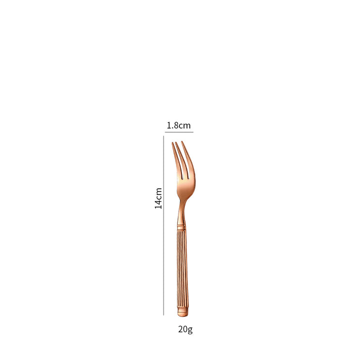 Elegant dessert spoon with exclusive surface design Kalsten