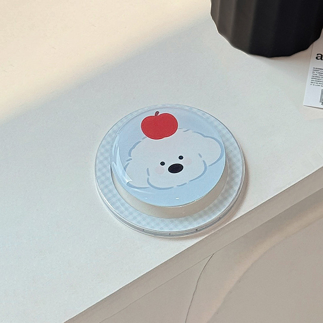 Playful refrigerator magnet with dog design Kalsten