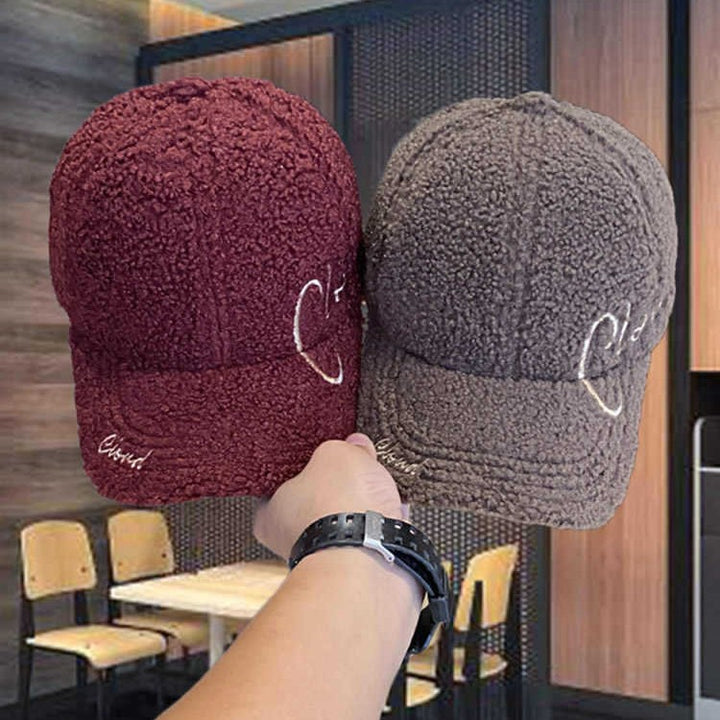 Women's Fluffy Textured Baseball Cap Kalsten