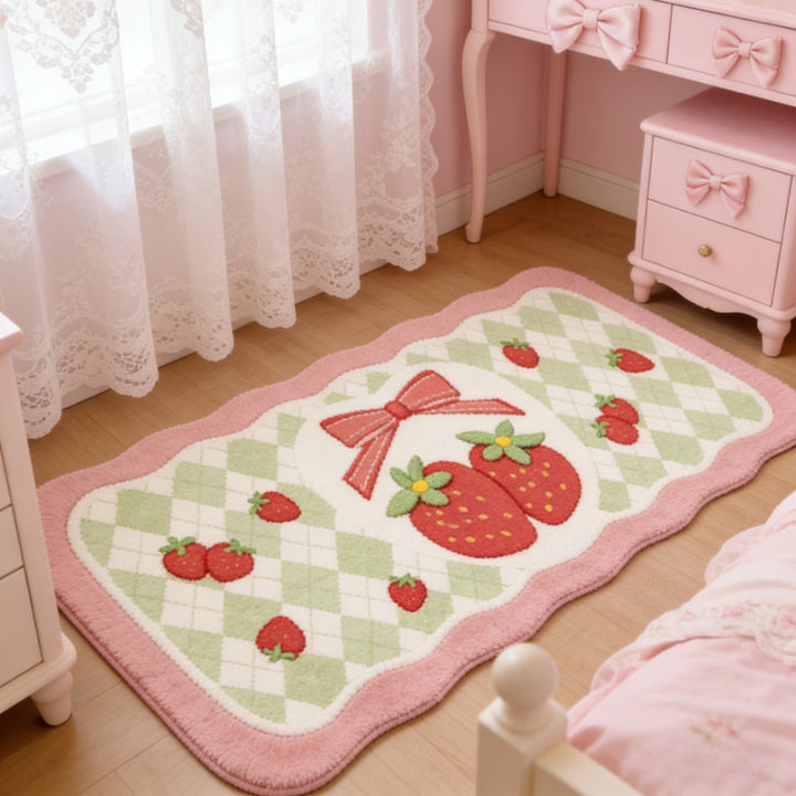 Cute Bunny-Themed Area Rug