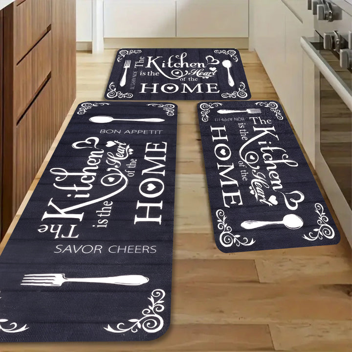 Money-Themed Anti-Fatigue Kitchen Mat