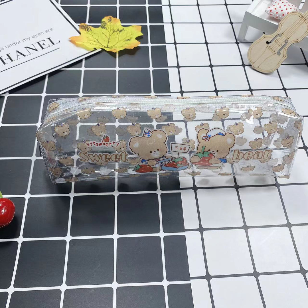 Cute Bear Patterned Pencil Case Kalsten