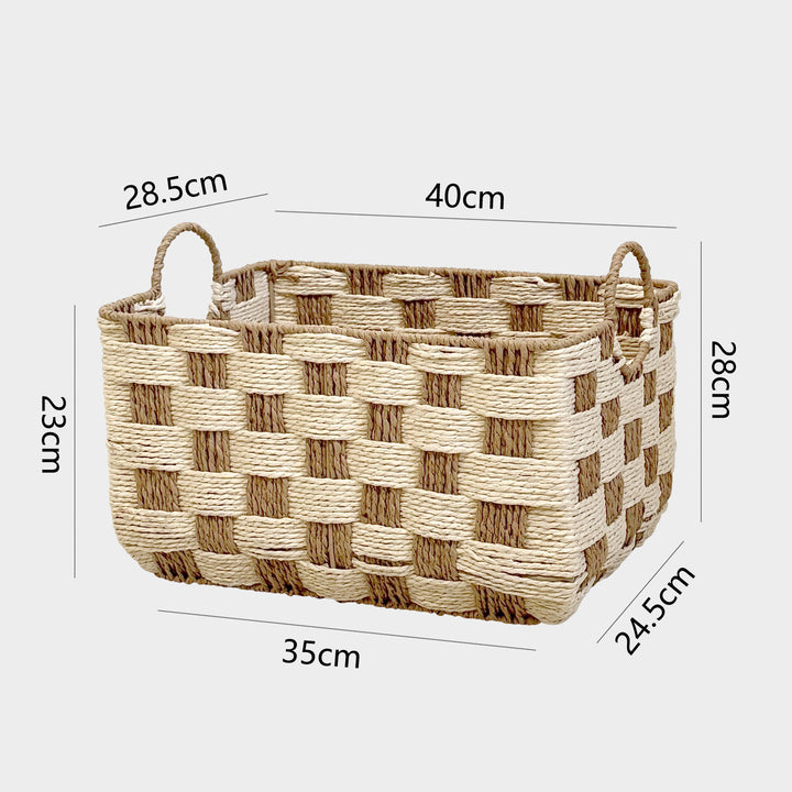 Handwoven storage basket Kalsten