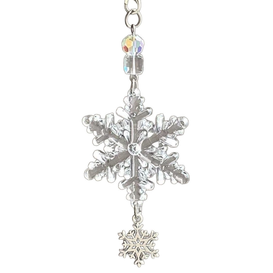 Snowflake Charm Keychain Kalsten