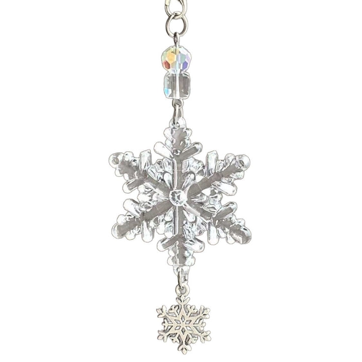 Snowflake Charm Keychain Kalsten