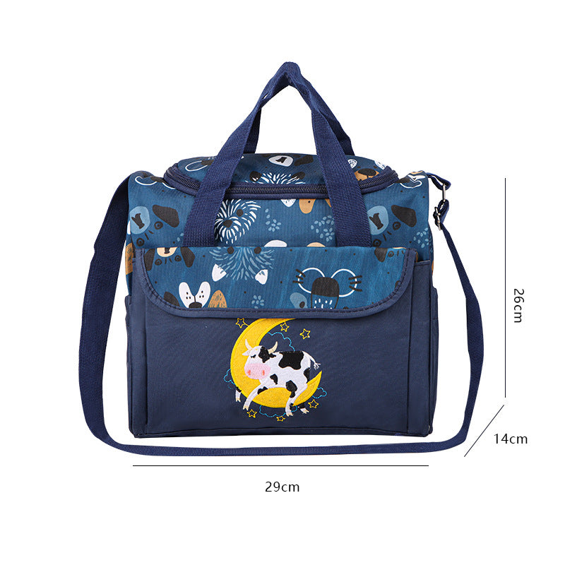 Multifunctional diaper bag with integrated changing mat Kalsten