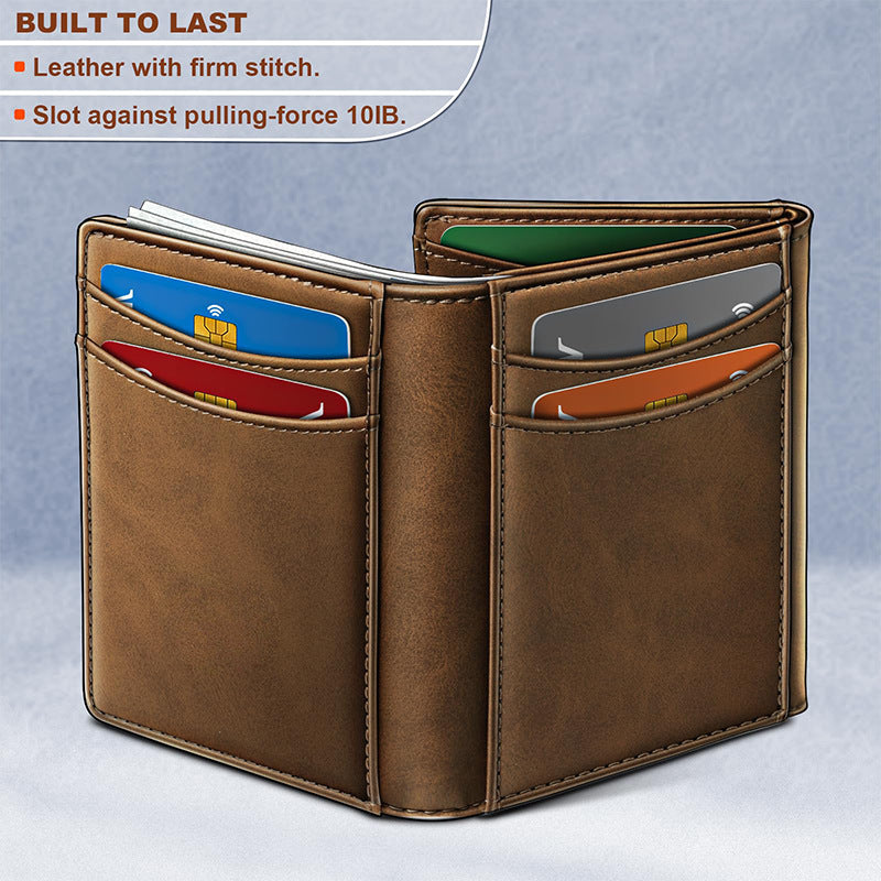 Stylish Slim Leather Cardholder Kalsten