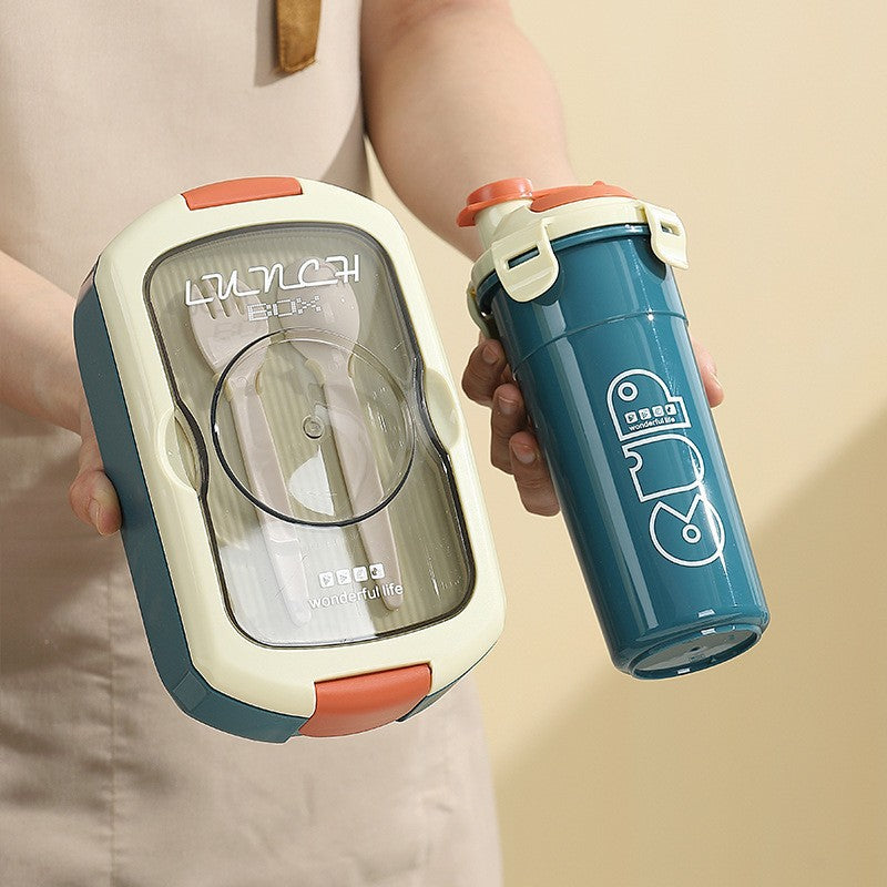 Stylish Lunch Box and Water Bottle Set