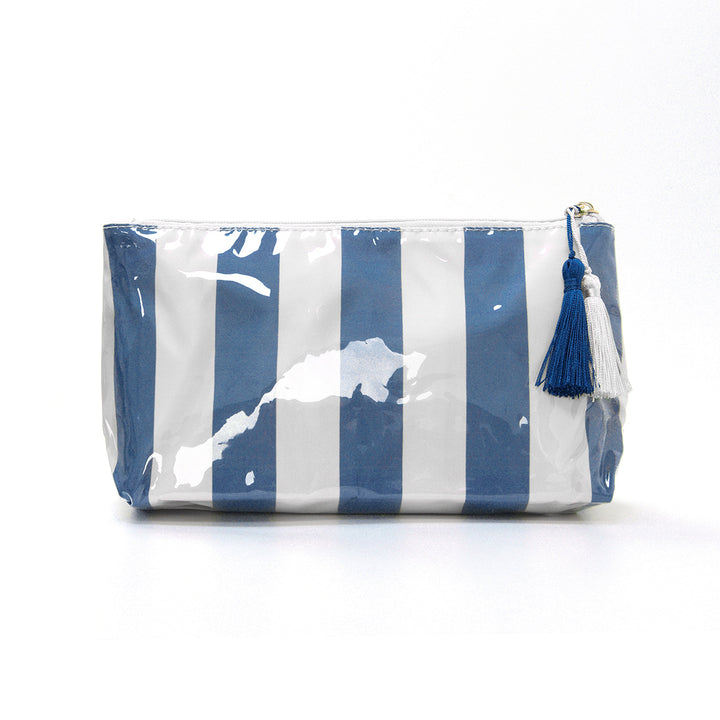 Cosmetic pouch with colorful check pattern Kalsten