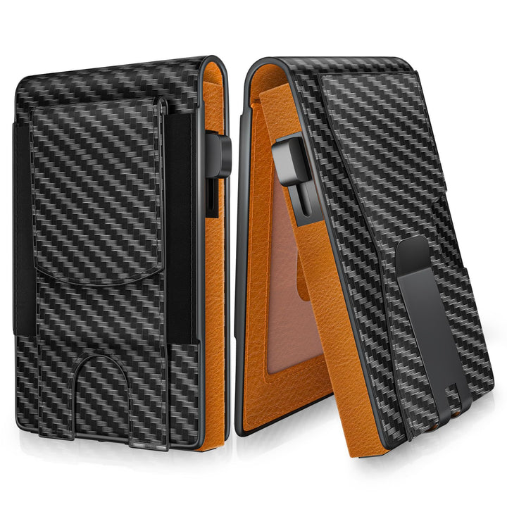 Carbon Fiber Multi-Functional Slim Wallet Kalsten
