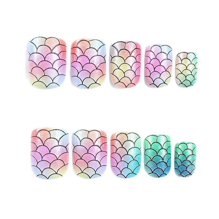 Mermaid-Inspired Nail Art Kit Kalsten