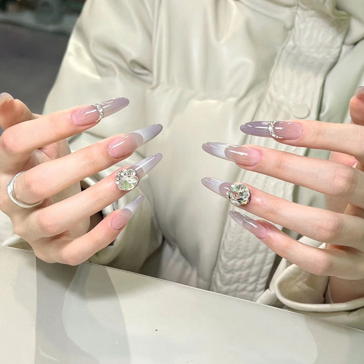 Iridescent Press-On Nail Set Kalsten