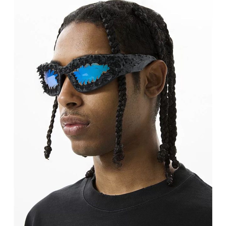 Ladies unique sports sunglasses in futuristic design Kalsten