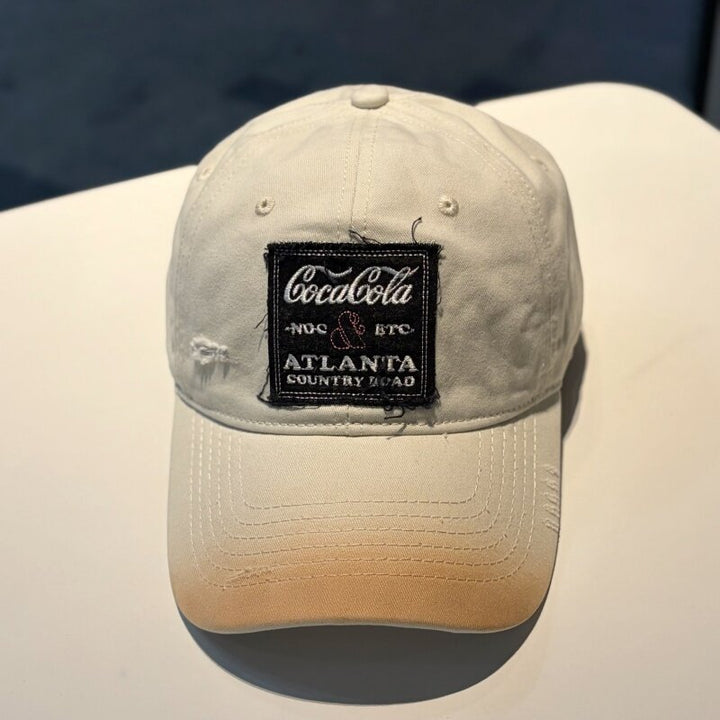 Unisex Vintage-Inspired Distressed Cap Kalsten