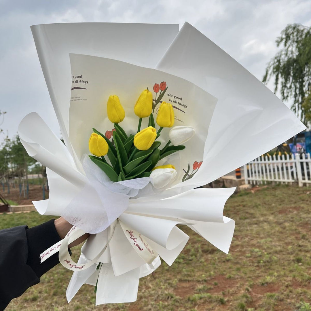 Decorative Artificial Tulip Bouquet