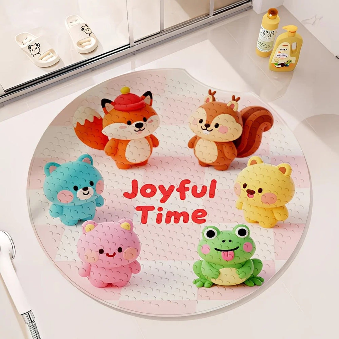 Plush Cartoon Bath Mat Kalsten