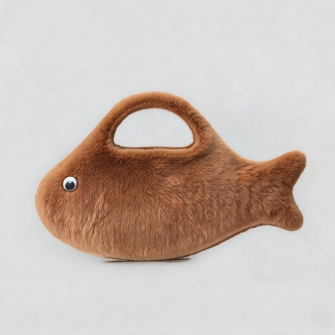 Playful Fish-Shaped Handbag